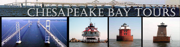 sandy point, thomas point, bloody point lighthouses and chesapeake bay bridge cruises and tour